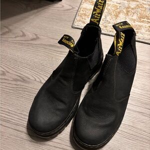 Dr. Martens Black Leather Boots